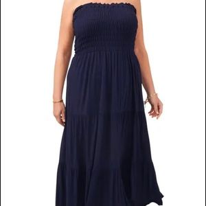 1. State Strapless Jersey Maxi SZ 1X